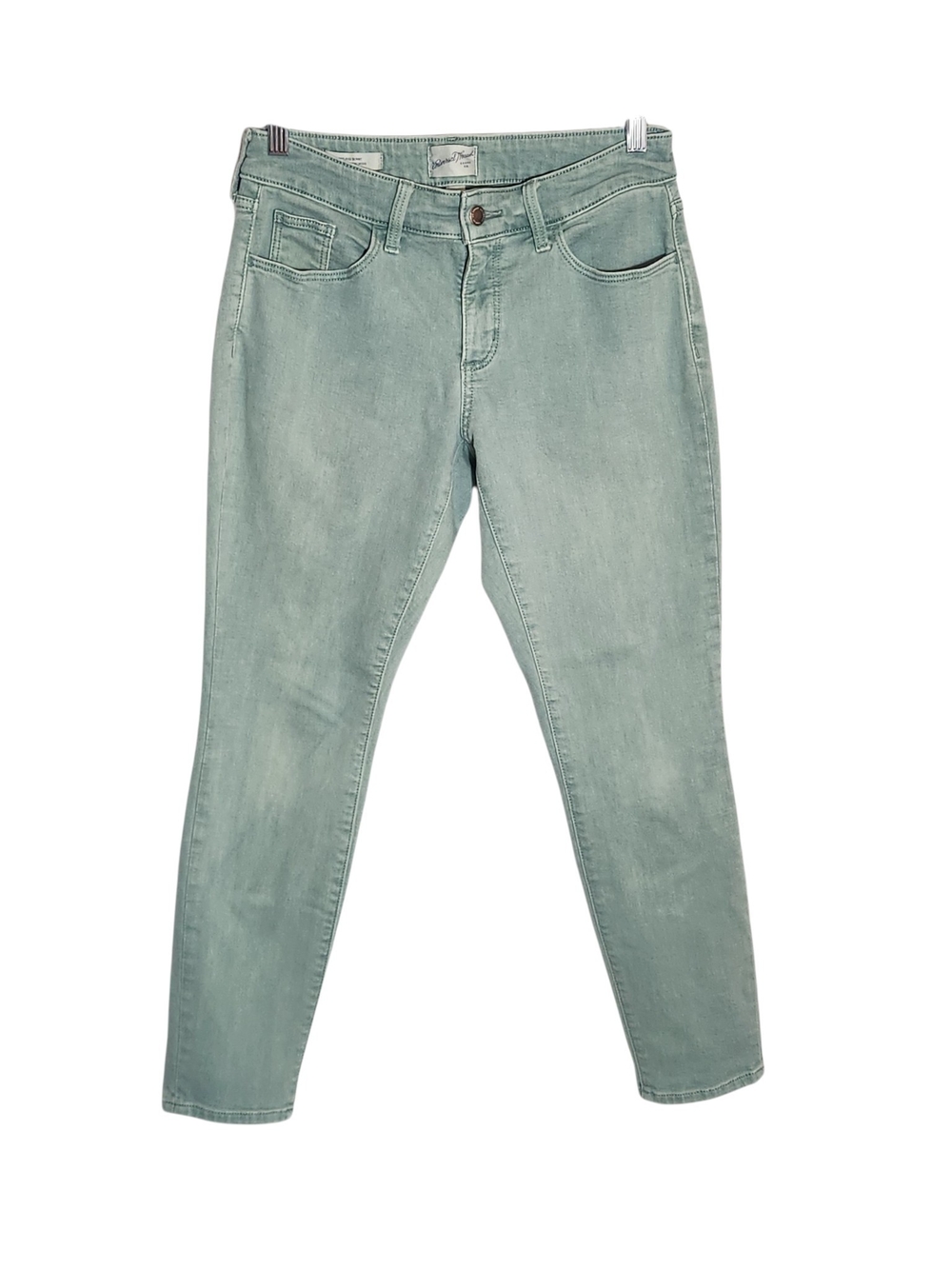 Universal Thread Mint Green Mid-Rise Skinny Jeans Size 6